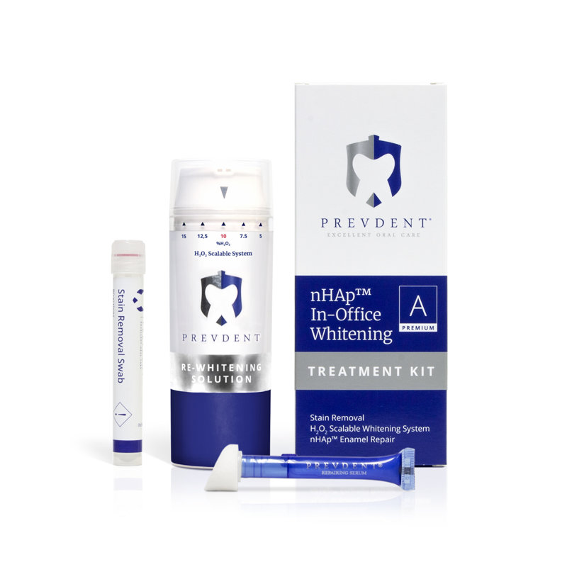 In-office and home teeth whitening PrevDent